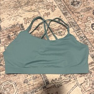 ZYIA Strappy Sports Bra - Teal